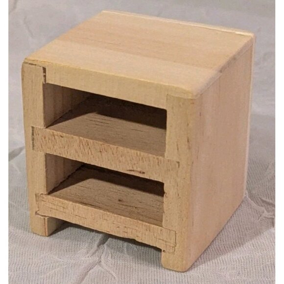 Le Toy Van Wooden Dollhouse Furniture Kitchen Dining Room Mini Green Set Of 9 - Picture 11 of 16